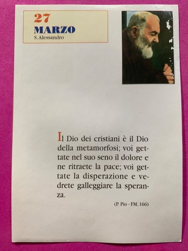 Marzo padre pio - marzo,