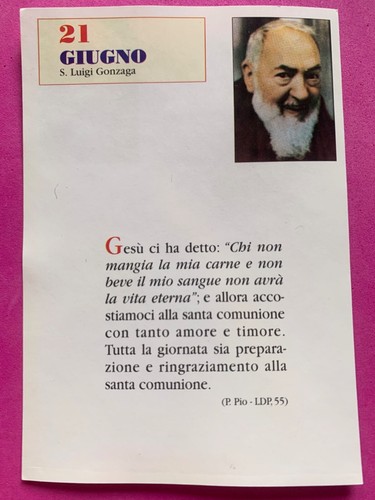 Giugno padre pio - padre,