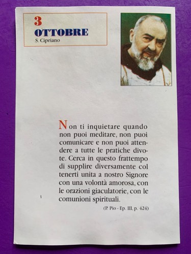 Ottobre padre pio - padre,
