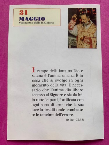 Maggio padre pio - 31,