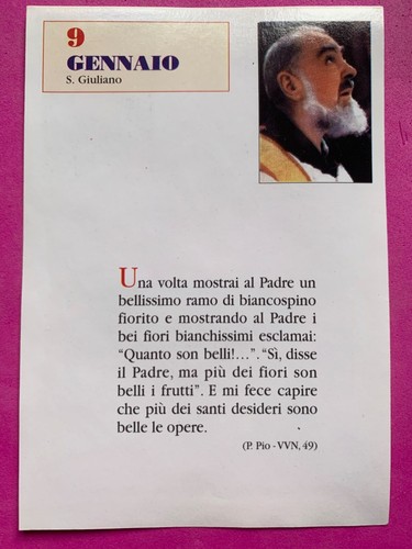 Gennaio padre pio - 9/10,