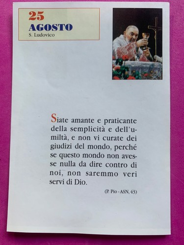 Agosto padre pio - padre,