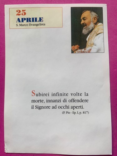 Aprile padre pio - 25/26,