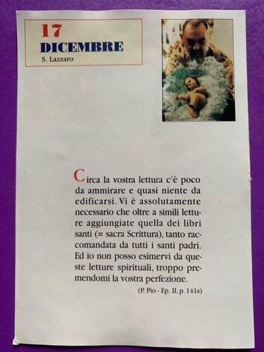 Dicembre padre pio - 17/18,