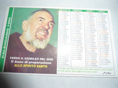 Calendario 1998 padre - 1998,