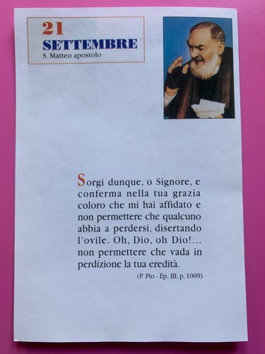 Settembre padre pio - padre,