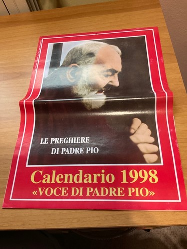 Calendario 1998 padre pio - calendario,