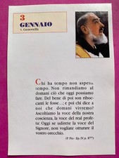 3/4 GENNAIO PADRE PIO
