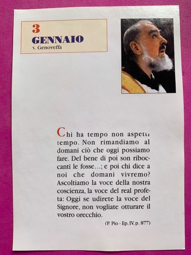 Gennaio padre pio - 3/4,