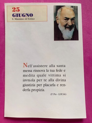 Giugno padre pio - 25/26,