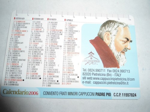 Calendario 2006 padre pio - 2006,