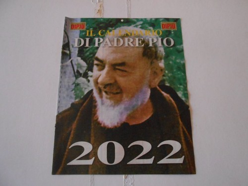 Calendario padre pio 2022 - calendario,