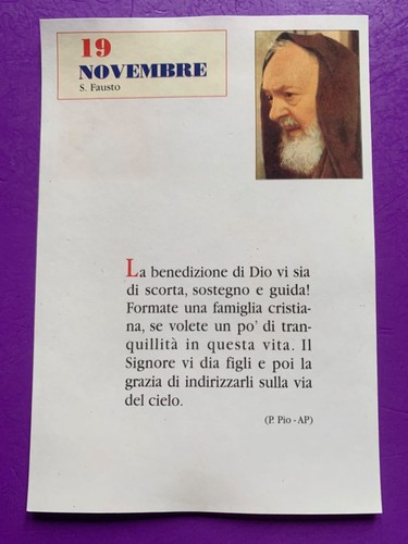 Novembre padre pio - 19/20,
