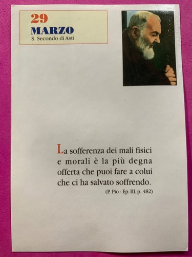Marzo padre pio - 29/30,