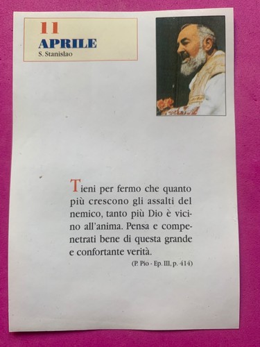 Aprile padre pio - 11/12,
