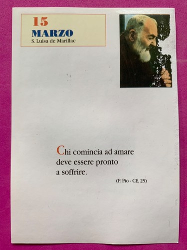 Marzo padre pio - marzo,