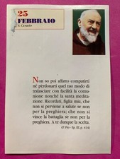 25/26 FEBBRAIO PADRE PIO