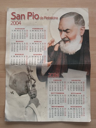 Calendario san pio - calendario,