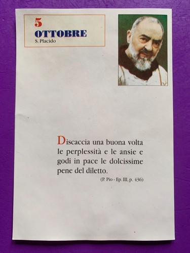 Ottobre padre pio - padre,
