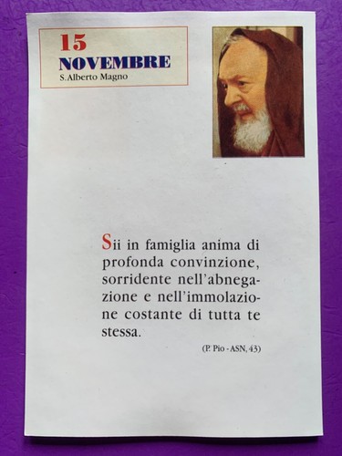 Novembre padre pio - 15/16,