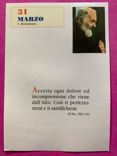 Marzo padre pio - marzo,