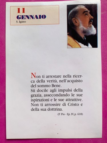 Gennaio padre pio - 11/12,