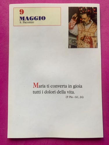 Maggio padre pio - maggio,