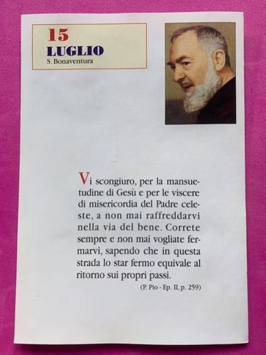 Luglio padre pio - padre,