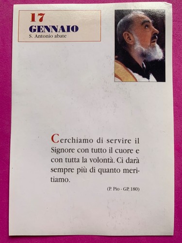Gennaio padre pio - gennaio,