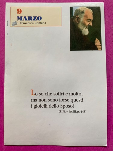 Marzo padre pio - marzo,
