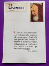 27/28 NOVEMBRE PADRE PIO