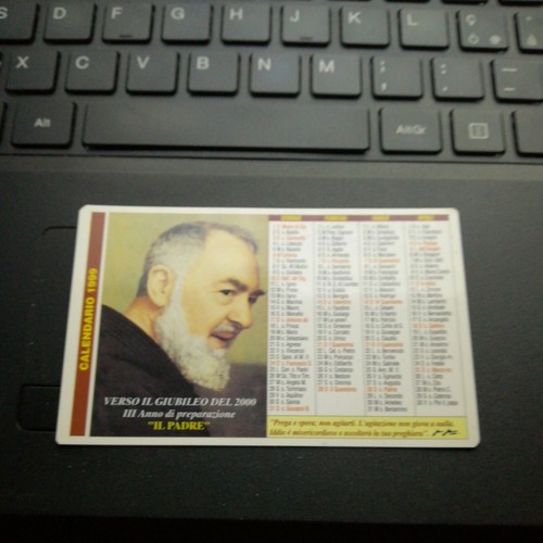 1999 padre pio - -, calendario