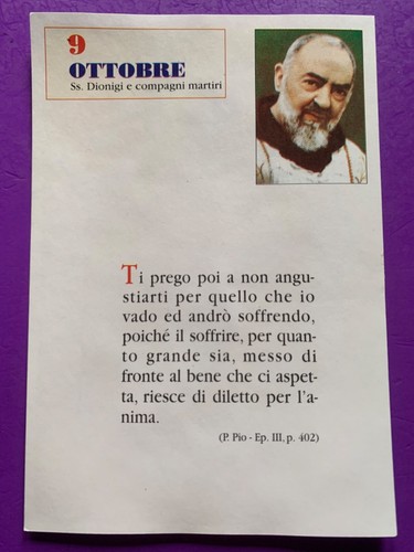 Ottobre padre pio - 9/10,