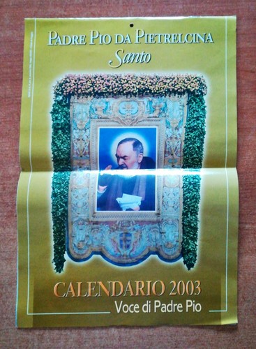 Voce padre pio calendario - pio,