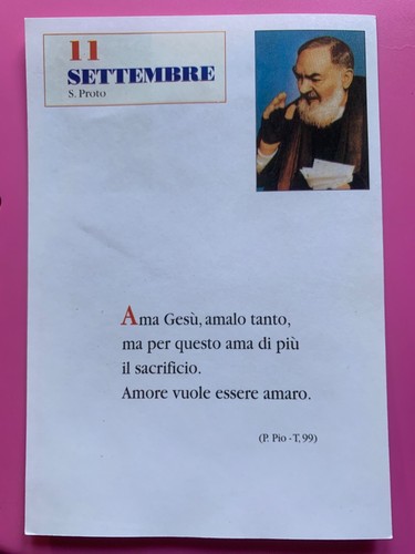 Settembre padre pio - settembre,