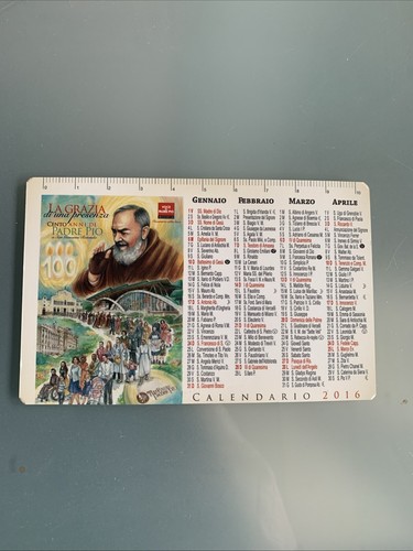Calendario tascabile - tascabile,