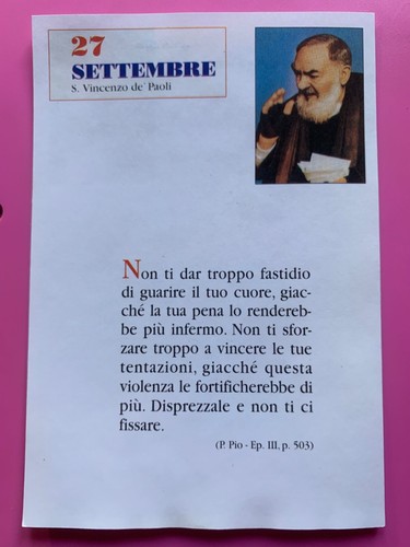 Settembre padre pio - 27/28,