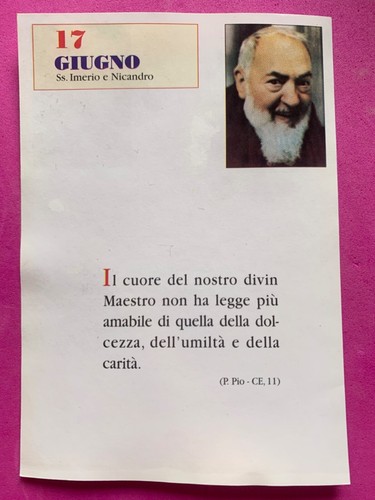 Giugno padre pio - giugno,