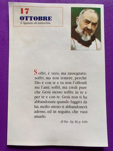Ottobre padre pio - padre,